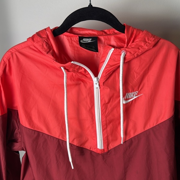 Nike Sportwear Windrunner Cropped Lightweight Color Block Hooded Windebreaker SM - Picture 4 of 7